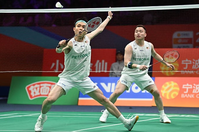 Malaysia’s Soh Wooi Yik believes the national men’s doubles lineup will be crucial for success at the Thomas Cup 2026. （Photo: AFP)