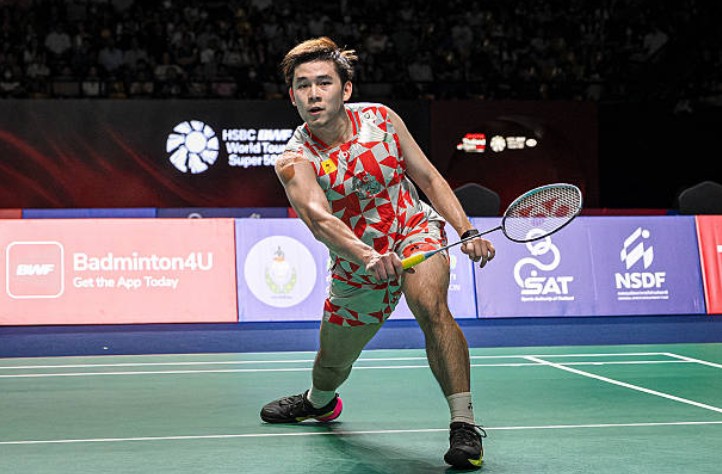 Kunlavut Vitidsarn advances to the Thailand Open 2026 men’s singles final after semifinal victory. (Photo: AFP)