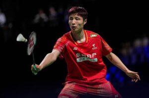 Shi Yuqi powers China into the 2026 Thomas Cup final with a commanding semifinal performance. (Photo: AFP)